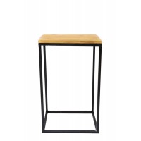 Mesa Cubo de Ferro Preta G Mesa Cubo de Ferro Preta G